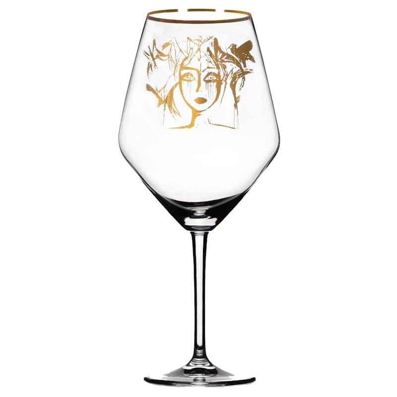 Slice Of Life Rödvinsglas, Guld