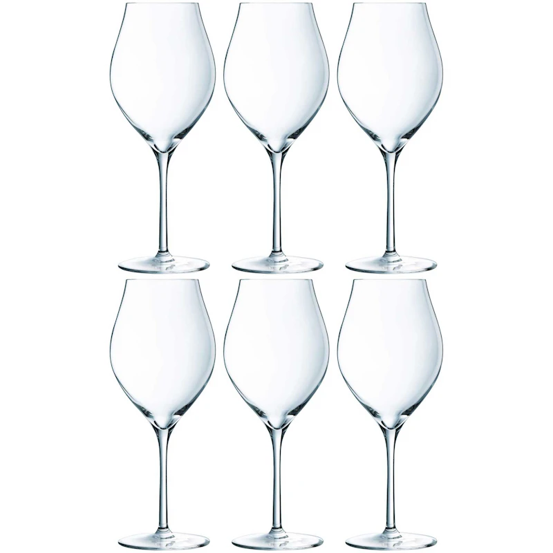 Exaltation Vitvinsglas 38 cl Transparent, 6-pack
