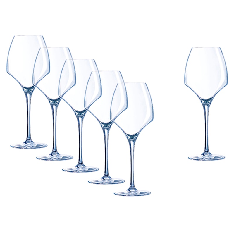 Open Up Vitvinsglas 40 cl, 6-pack