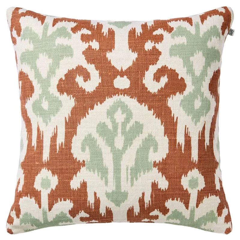 Adi Kuddfodral 50x50 cm, Aqua / Apricot Orange