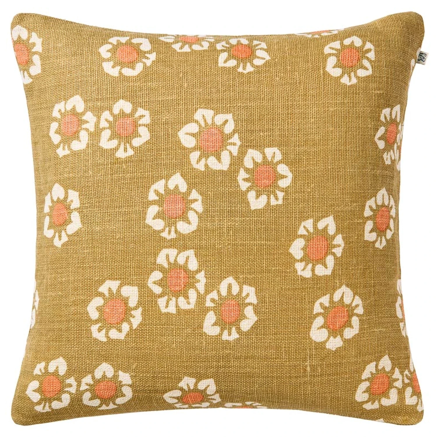 Chhatwal & Jonsson Amina Kuddfodral 50x50 Cm / Khaki - Prydnadskuddar & Fodral Linne Rose