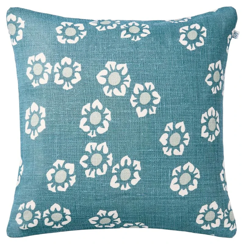 Amina Kuddfodral 50x50 cm, Aqua / Himmelsblå