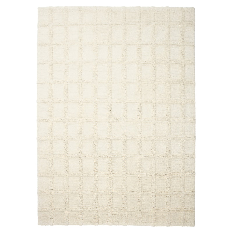 Badal Spårbar Ullmatta Off-white, 250x350 cm