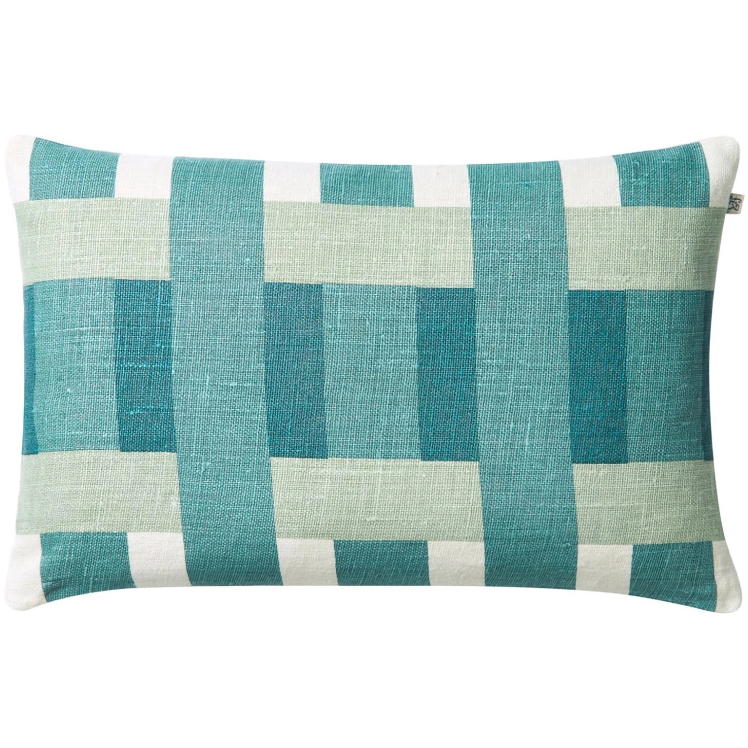 Chhatwal & Jonsson Benaras Kuddfodral 50x50 Cm / Himmelsblå - Prydnadskuddar & Fodral Linne Aqua