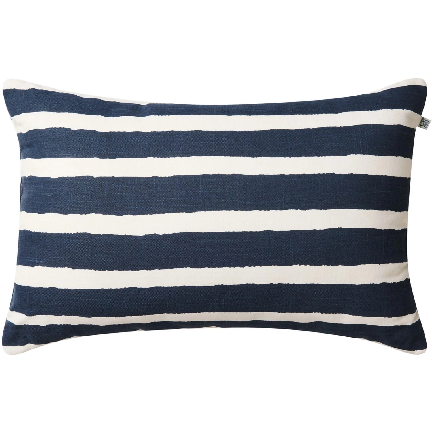 Chhatwal & Jonsson Block Stripe Utomhuskudde 40x60 Cm - Dynor Bomull Blå
