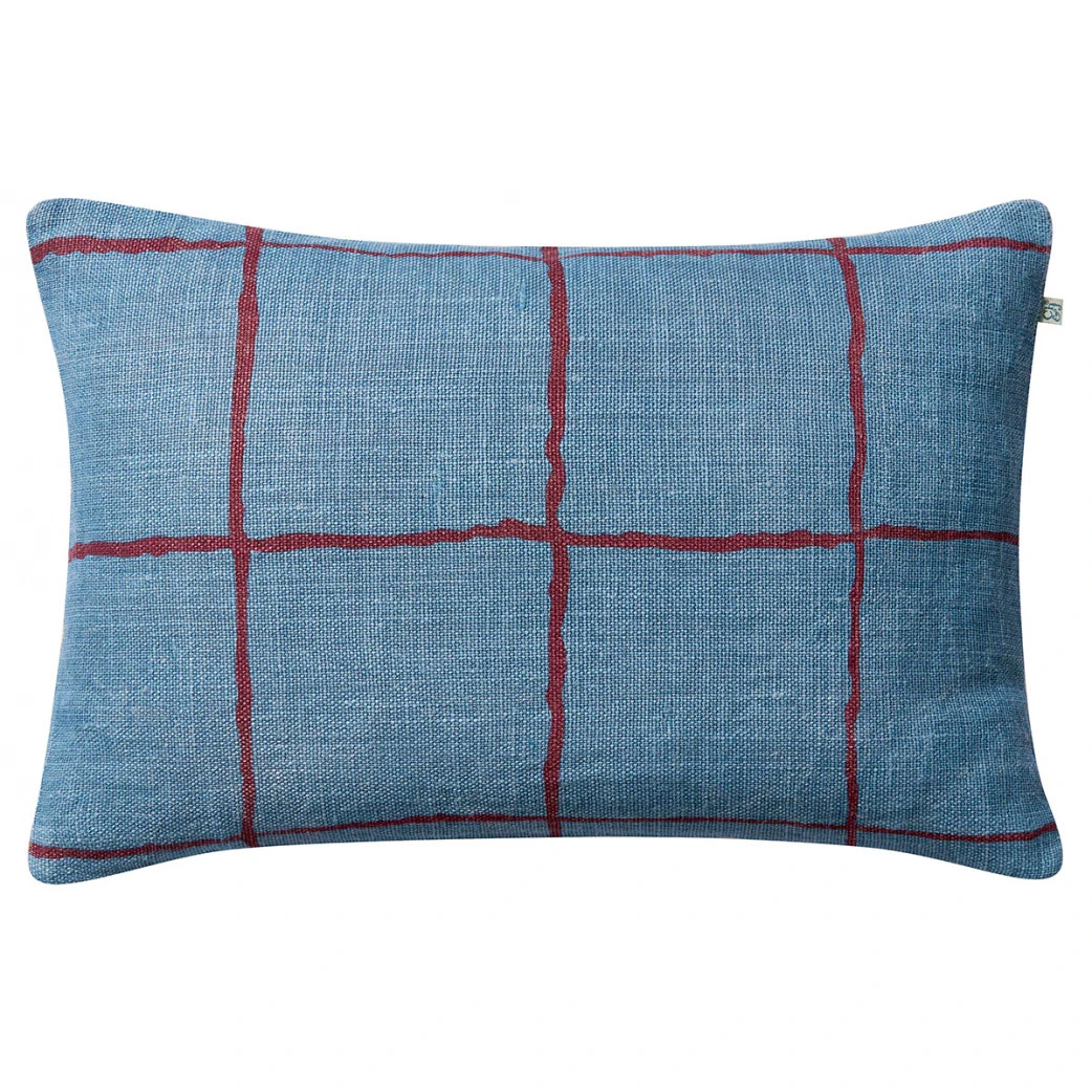 Chhatwal & Jonsson Chakra Kuddfodral 40x60 Cm Dusty Blue / - Prydnadskuddar & Fodral Linne Ruby
