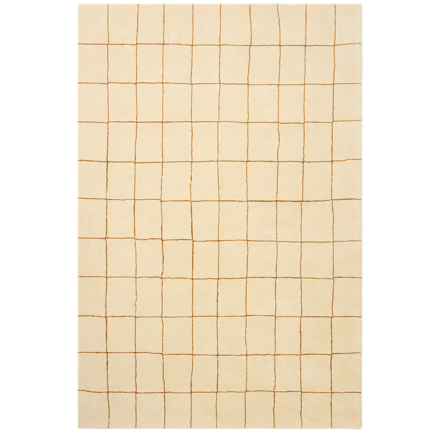 Chhatwal & Jonsson Chakra Matta 230x320 Cm Masala Yellow - Mönstrade mattor Nyzeeländsk Ull Light Khaki