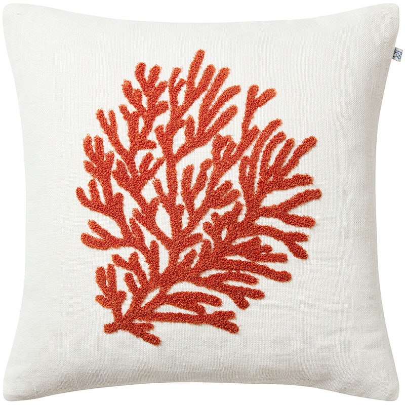 Coral Kuddfodral 50x50 cm, Orange