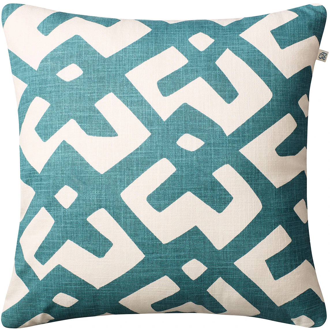 Chhatwal & Jonsson Dadra Kudde 50x50 Cm Heaven Blue / Off White - Prydnadskuddar & Fodral Bomull Off-White