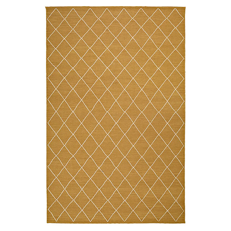 Diamond Dhurry Ullmatta 184x280 cm, Masala Yellow