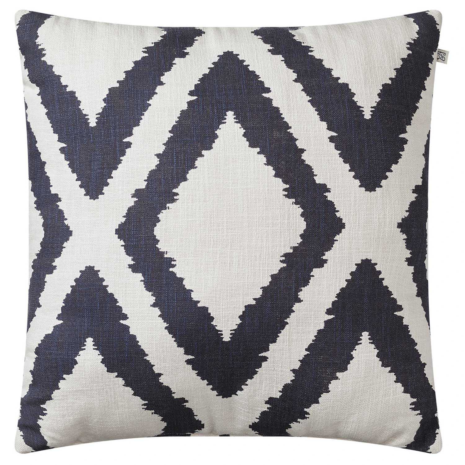 Chhatwal & Jonsson Diamond Kudde 50x50 Cm / Off White - Prydnadskuddar & Fodral Bomull Blå