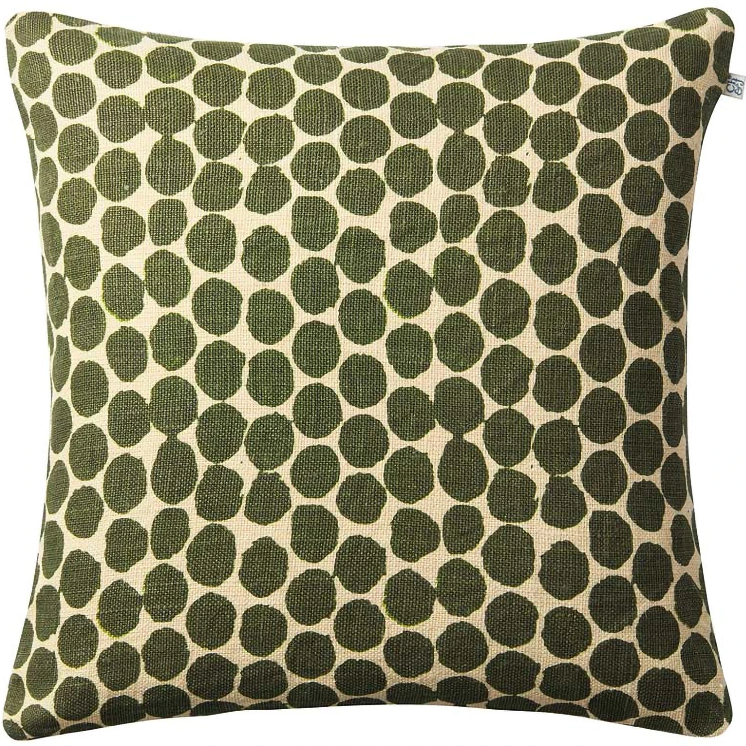 Chhatwal & Jonsson Dot Ari Kuddfodral 50x50 Cm - Prydnadskuddar & Fodral Linne Cactus Green