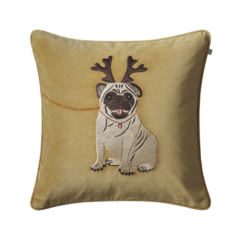 Holiday Dog Kuddfodral 50x50 cm, Masala Yellow