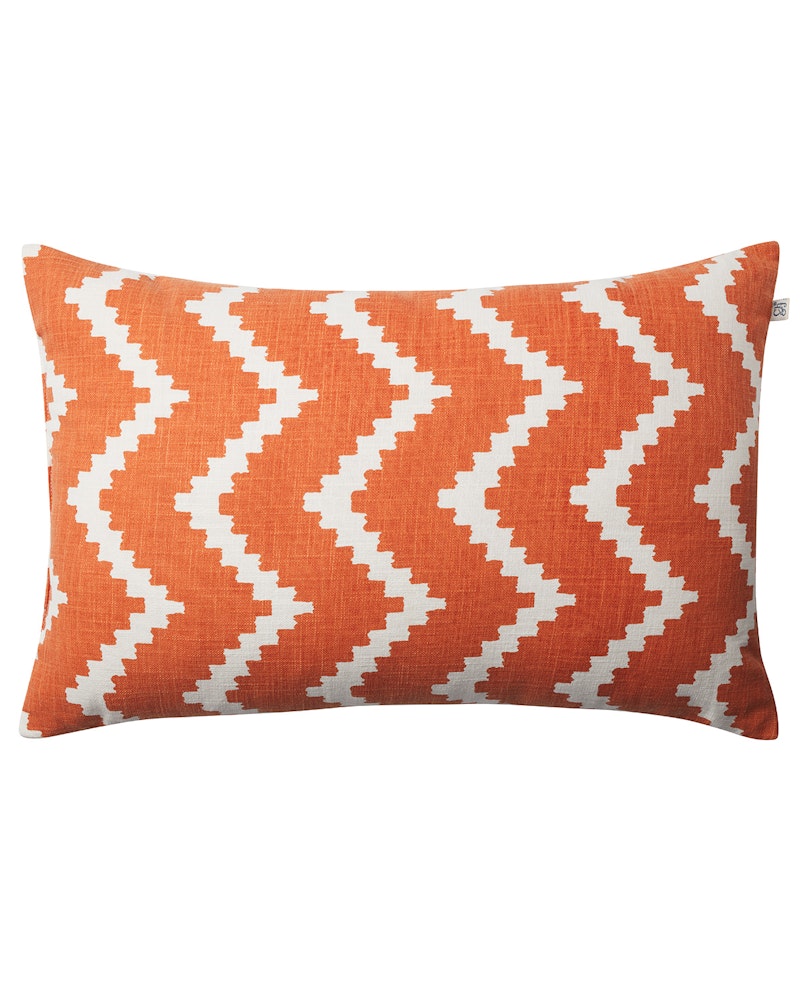 Ikat Sema Utomhuskudde 40x60 cm, Apricot Orange