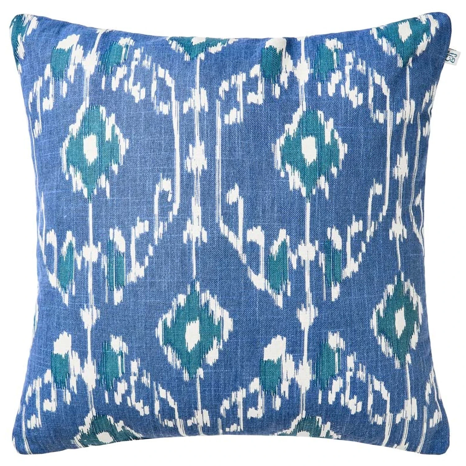 Chhatwal & Jonsson Kochi Kudde 50x50 Cm / Himmelsblå - Prydnadskuddar & Fodral Linne Riviera Blue