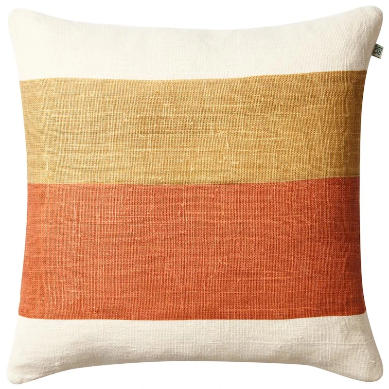 Kumar Kuddfodral 50x50 cm, Apricot Orange / Khaki