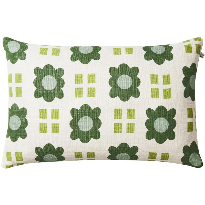 Lalit Kuddfodral 50x50 cm, Cactus Green / Aqua
