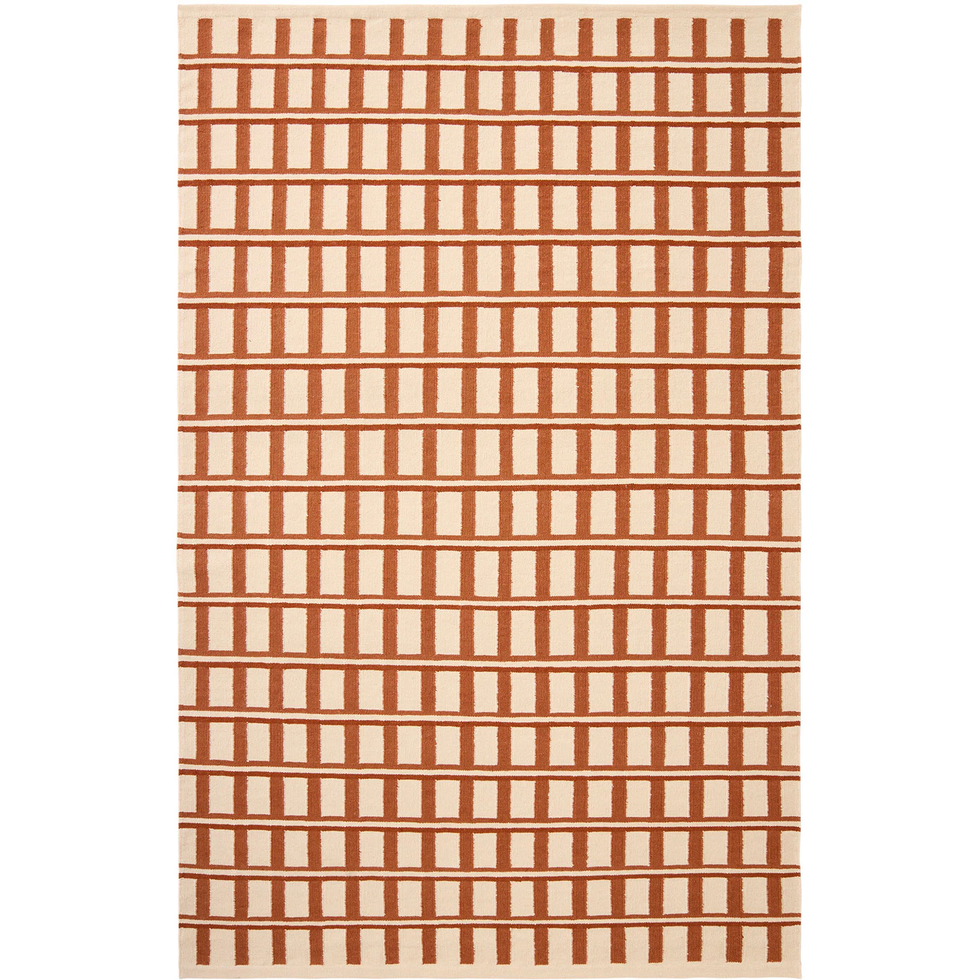 Chhatwal & Jonsson Mysore Matta 180x270 Cm Apricot Orange - Mönstrade mattor Nyzeeländsk Ull Aprikosapelsin