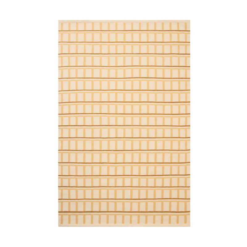 Mysore Rug 180 Off White/Masala Yellow/Yellow