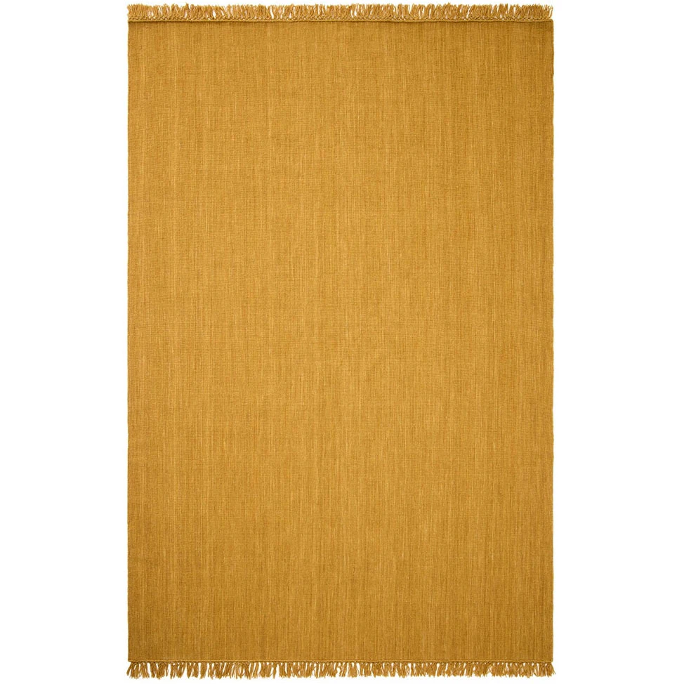 Chhatwal & Jonsson Nanda matta 250x350 Cm - Enfärgade mattor Ull Masala Yellow