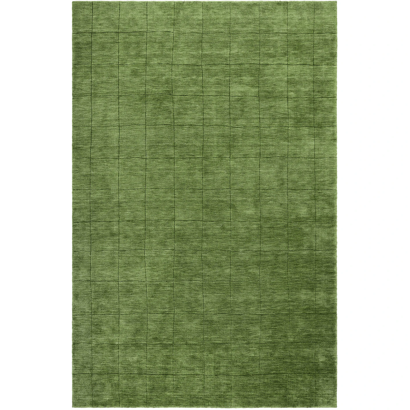 Chhatwal & Jonsson Nari Matta 250x350 Cm - Enfärgade mattor Ull Cactus Green
