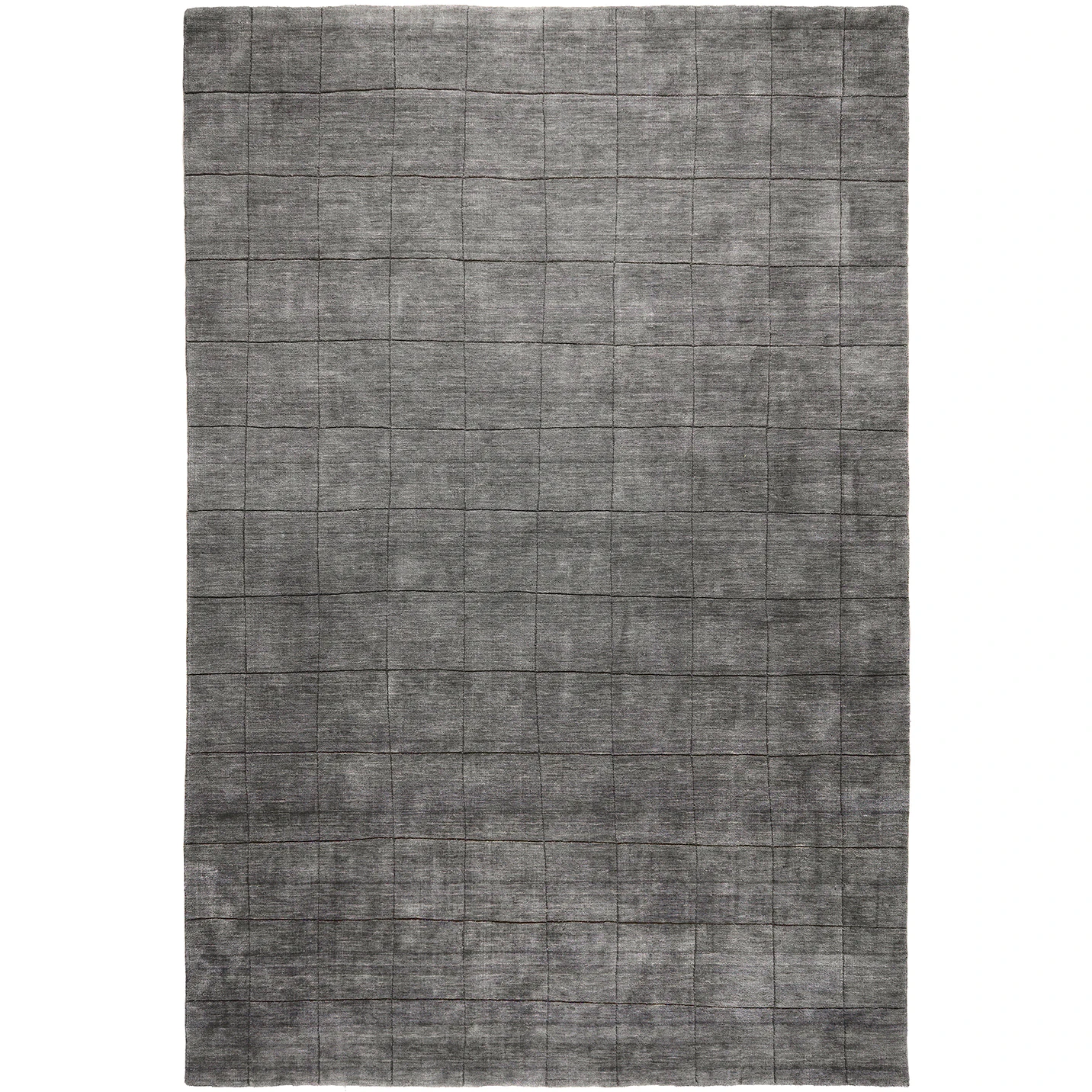 Chhatwal & Jonsson Nari Matta 250x350 Cm - Enfärgade mattor Ull Ljusgrå