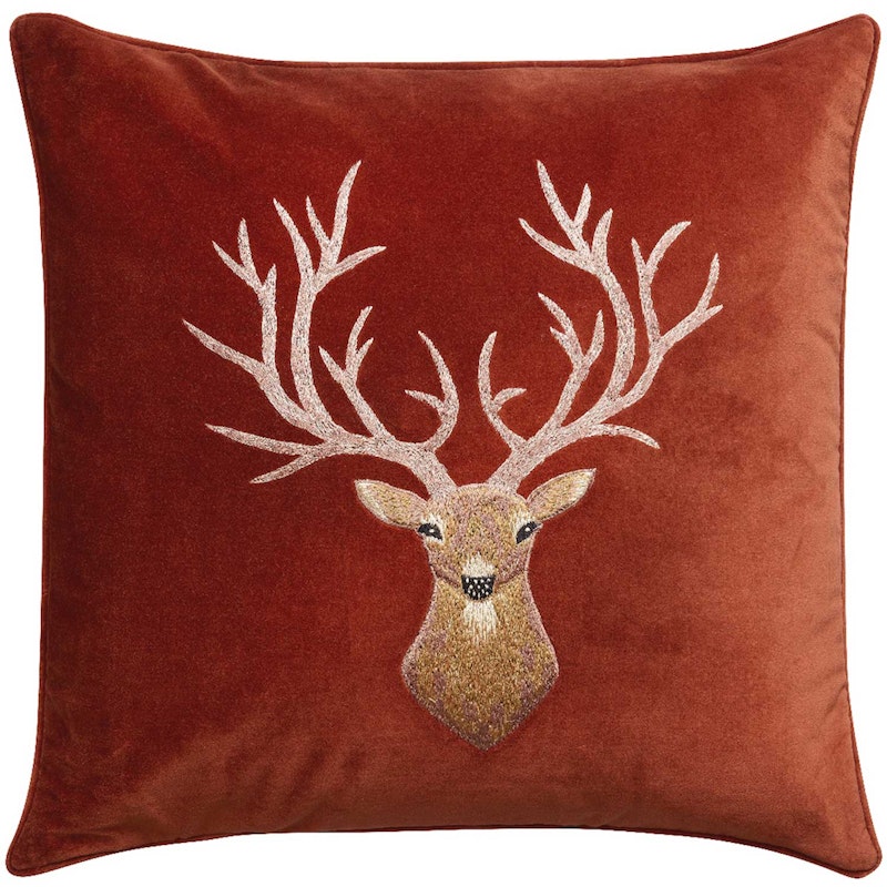 Reindeer Kuddfodral 50x50 cm, Rust Red