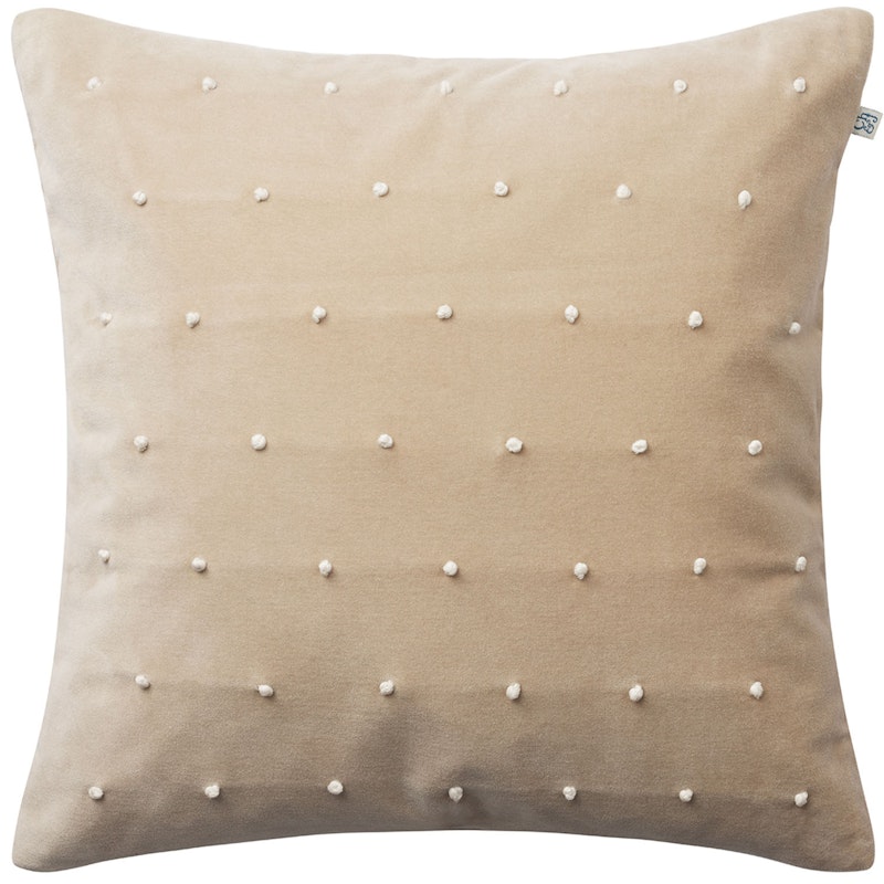 Roma Kuddfodral Tan/Off-white, 50x50 cm