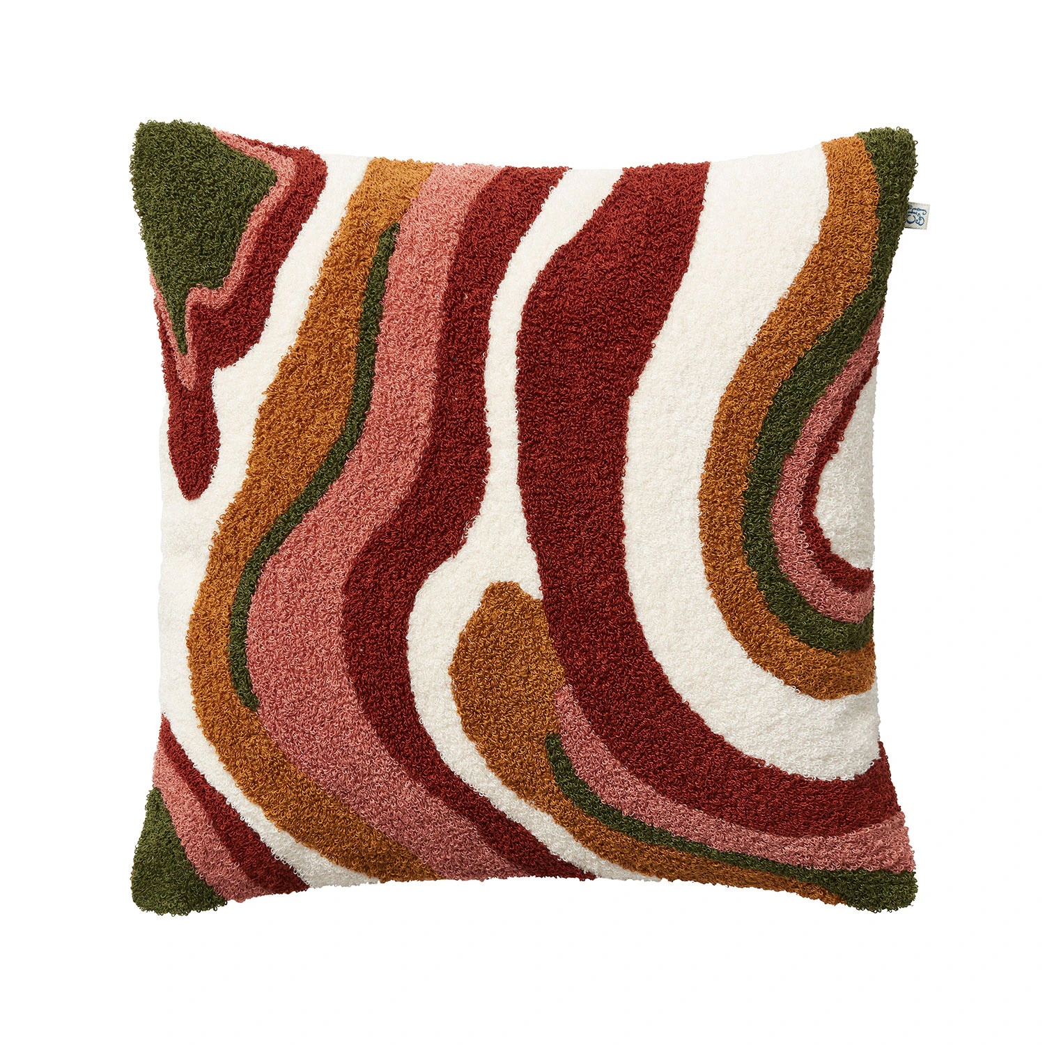 Chhatwal & Jonsson Sagar Kuddfodral Bouclé 50x50 Cm Rust/rose - Prydnadskuddar & Fodral Bomull Multi