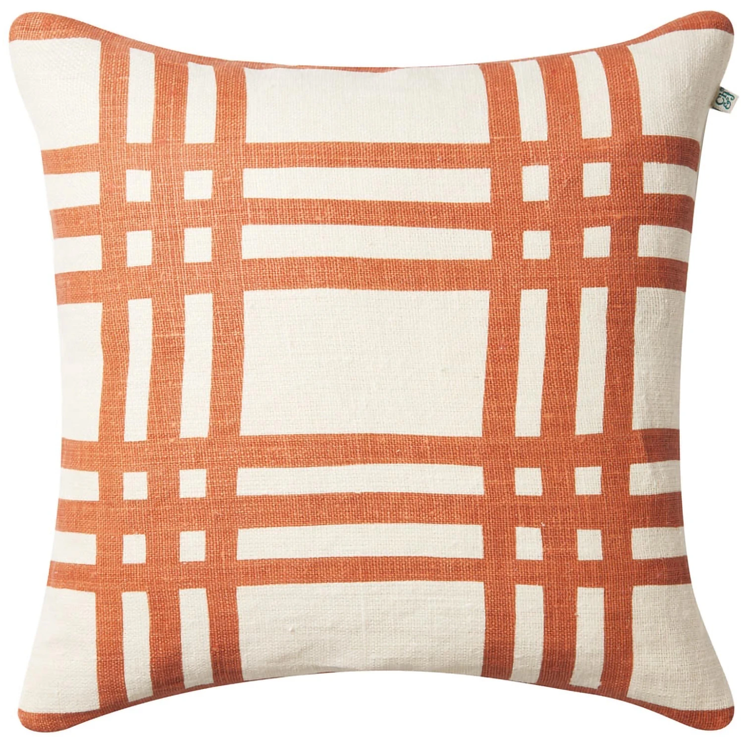 Chhatwal & Jonsson Shimla Kuddfodral 50x50 Cm Apricot Orange - Prydnadskuddar & Fodral Linne Aprikosapelsin