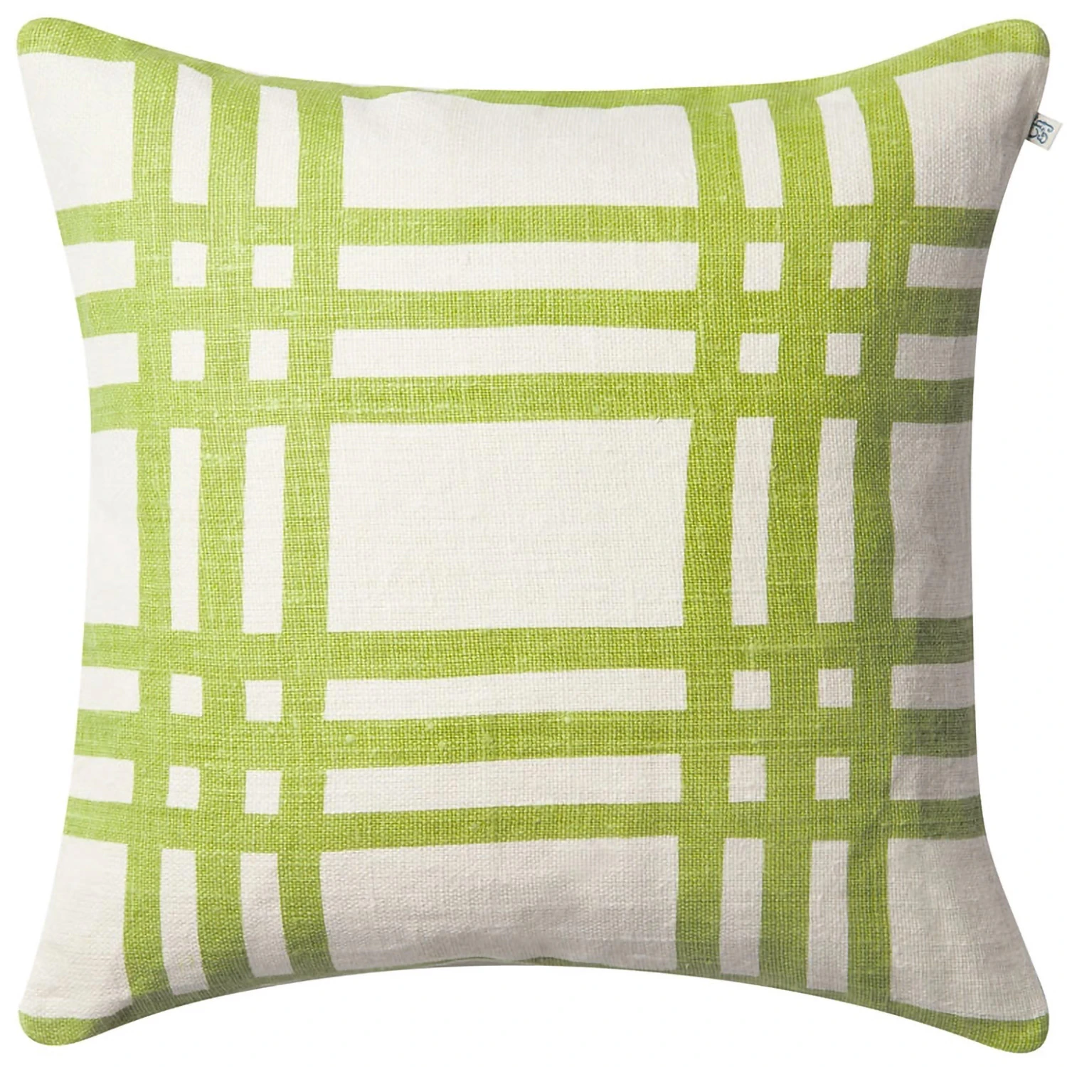 Chhatwal & Jonsson Shimla Kuddfodral 50x50 Cm - Prydnadskuddar & Fodral Linne Lime