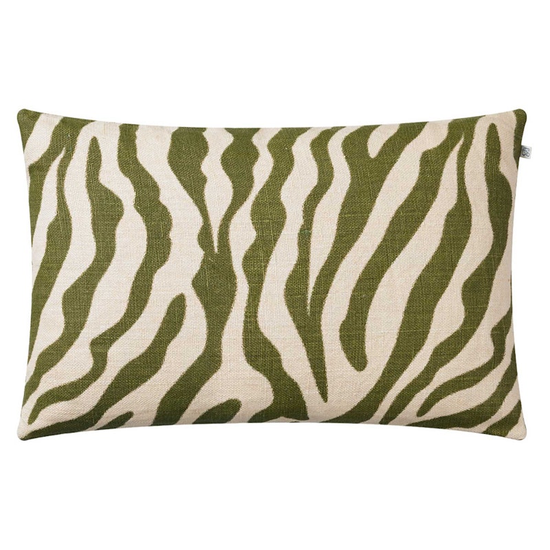 Zebra Kuddfodral 40x60 cm, Cactus Green