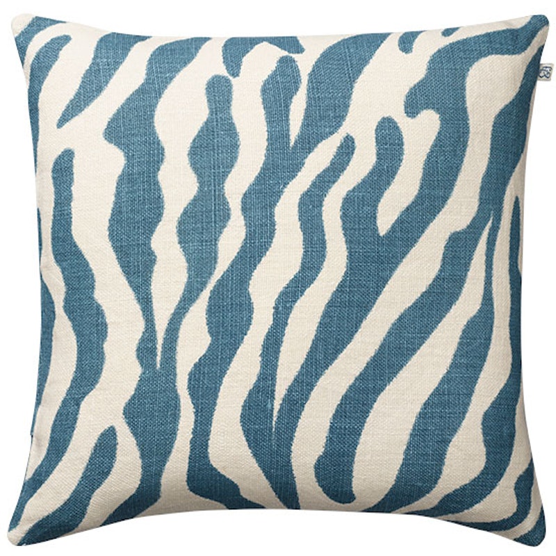 Zebra Kuddfodral 50x50 cm, Heaven Blue