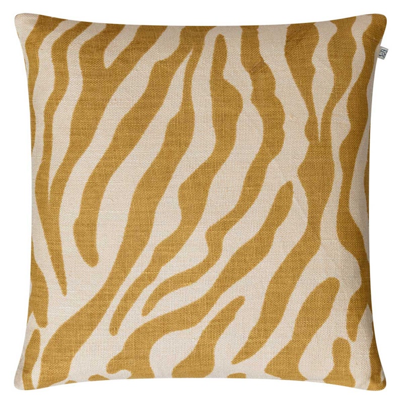 Zebra Kuddfodral 50x50 cm, Spicy Yellow