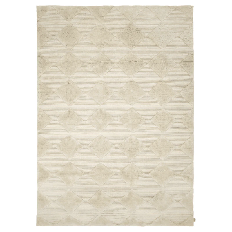 Berber Ullmatta 250x350 cm, Ivory