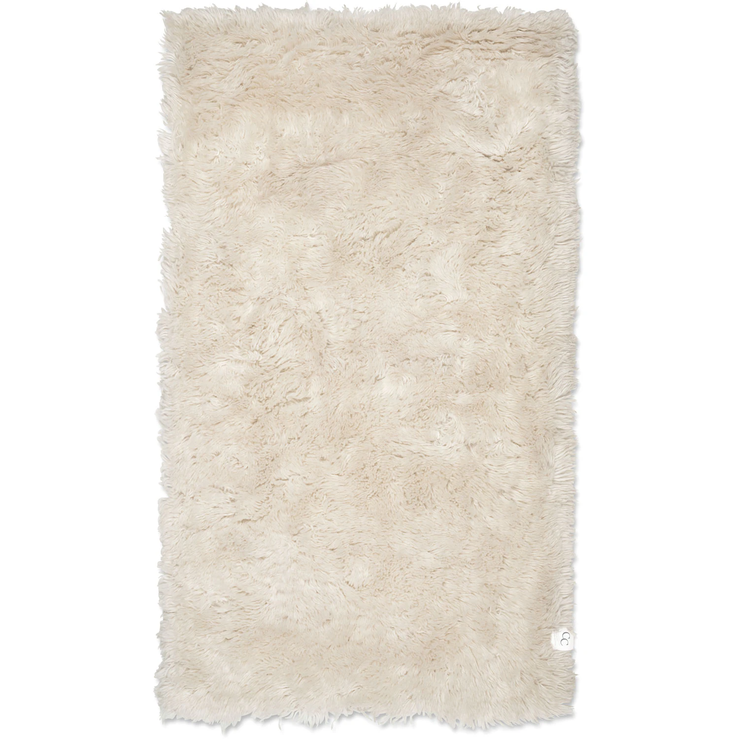 Classic Collection Cloudy Matta 80x150 Cm Naturvit - Enfärgade mattor Ull Natural White