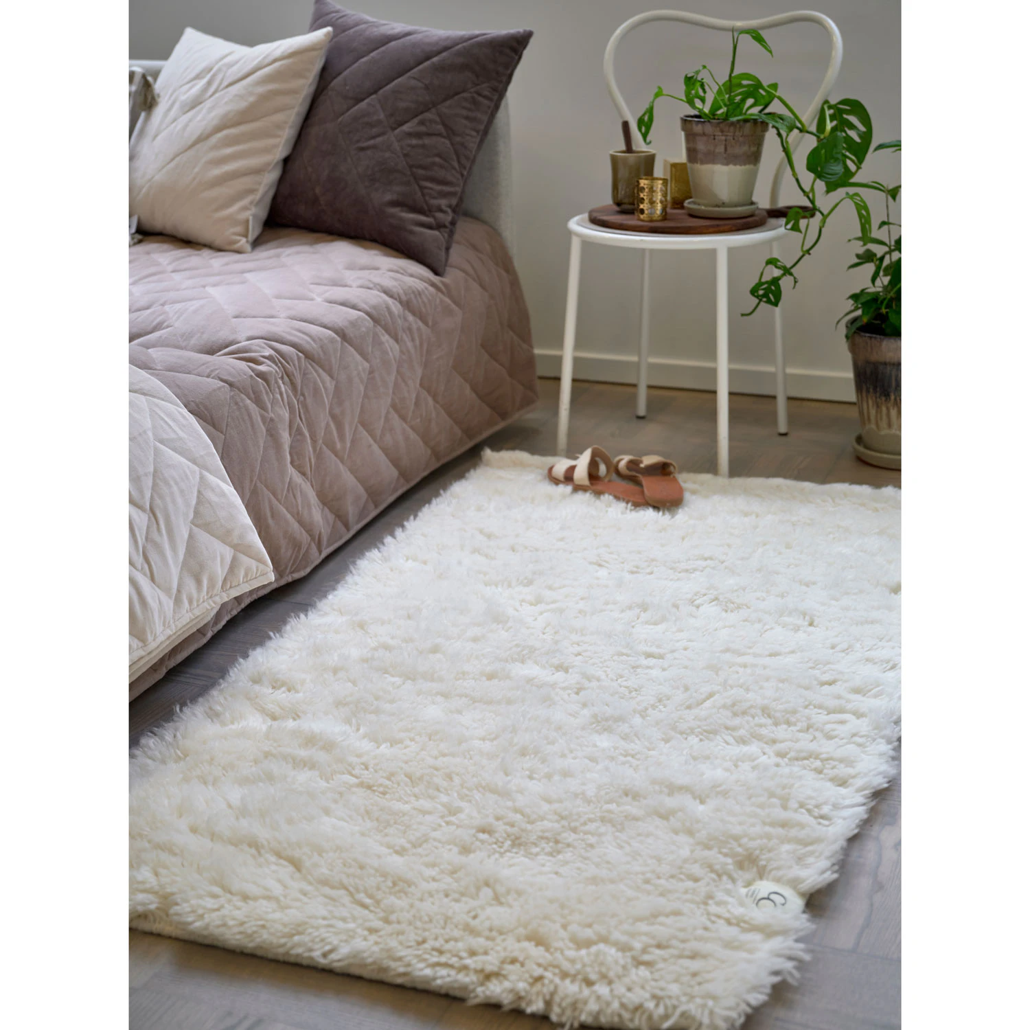Classic Collection Cloudy Matta 80x150 Cm Naturvit, natural white från Classic Collection, bild 2