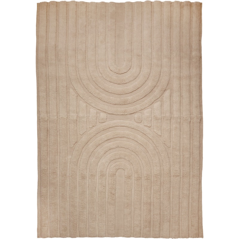 Curve Matta 170x230 cm, Natural Beige