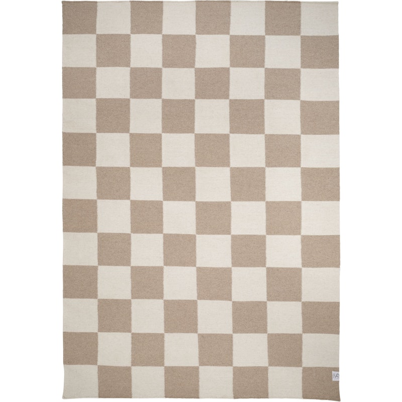 Square Matta 250x350 cm, Vit/Natur