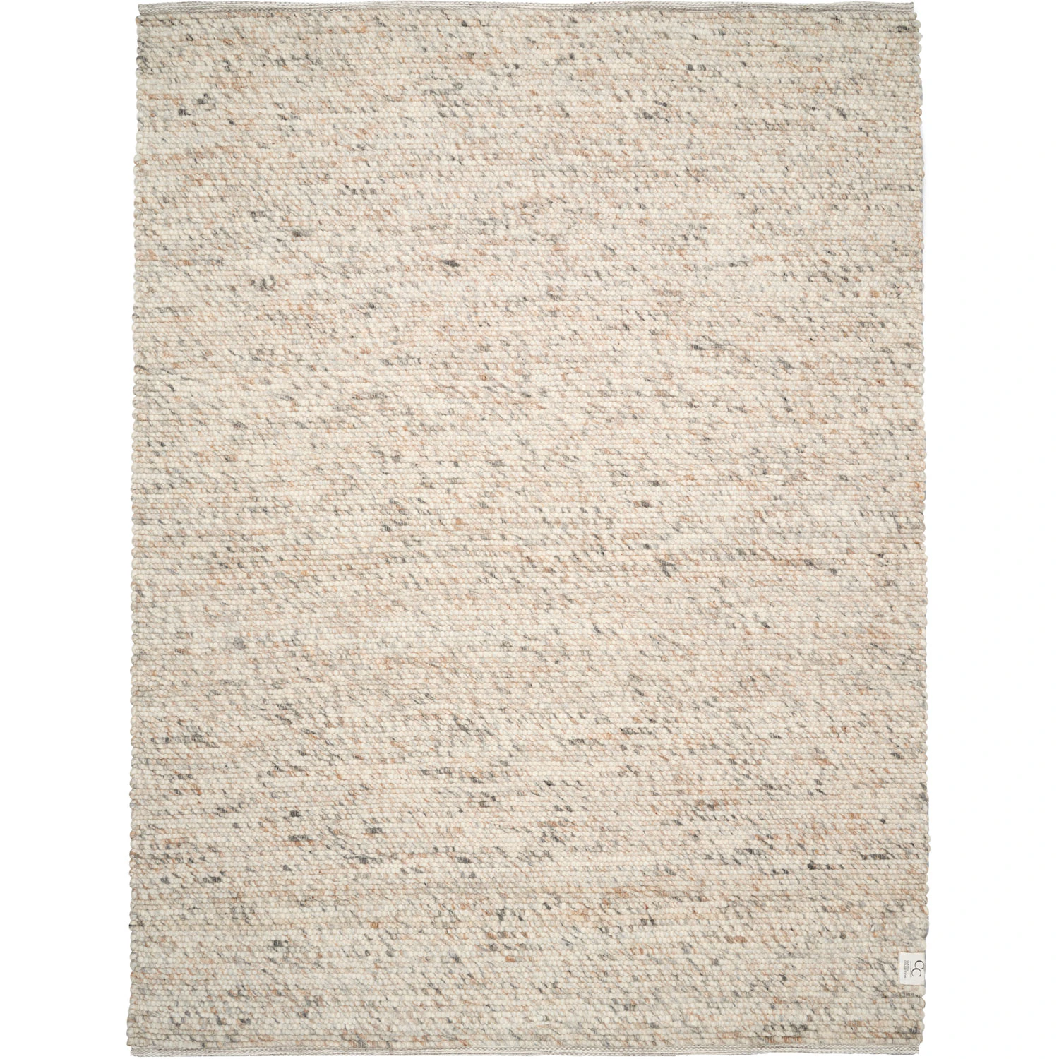 Classic Collection Merino Matta 140x200 Cm - Enfärgade mattor Nyzeeländsk Ull Natural Beige