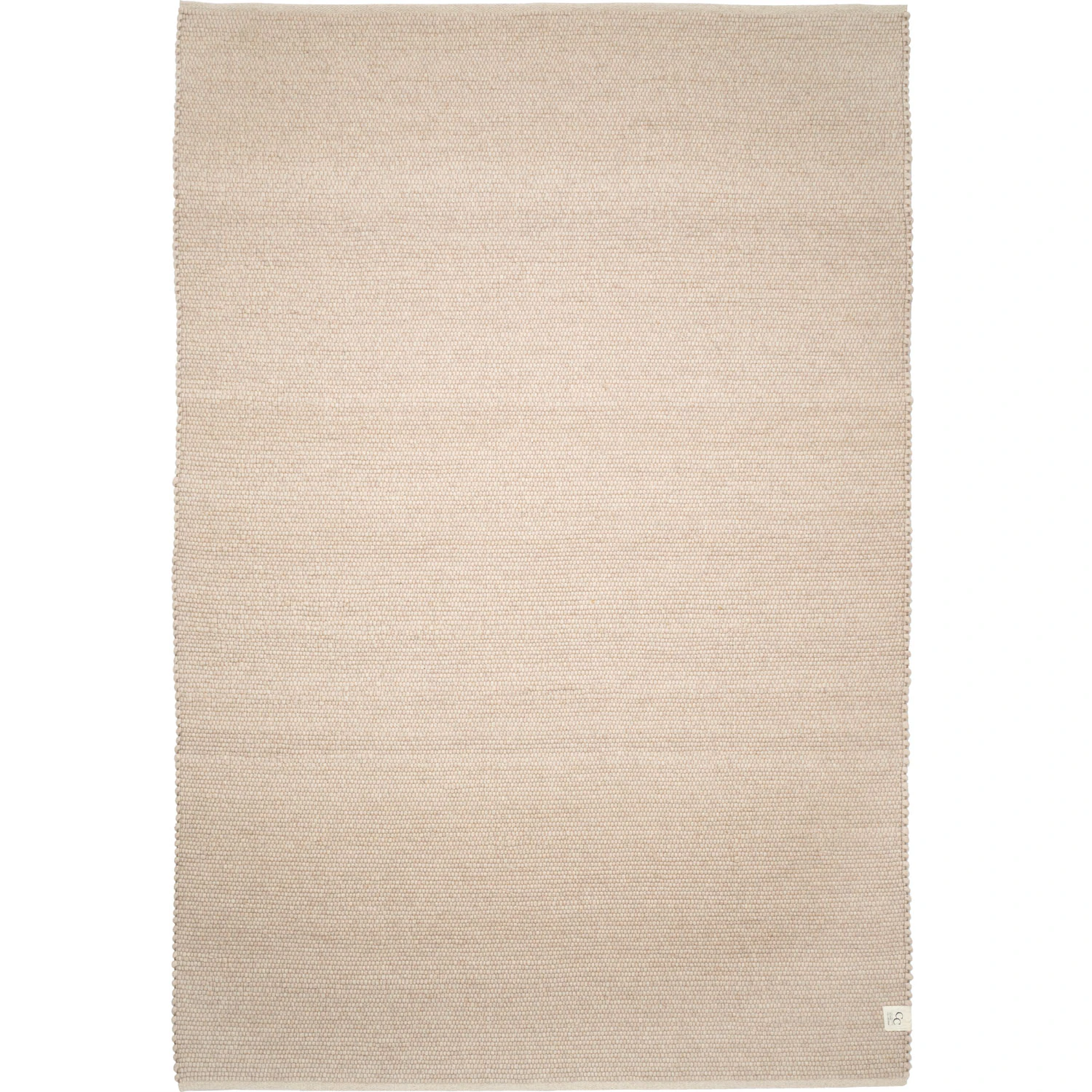 Classic Collection Merino Matta 140x200 Cm - Enfärgade mattor Nyzeeländsk Ull Oat