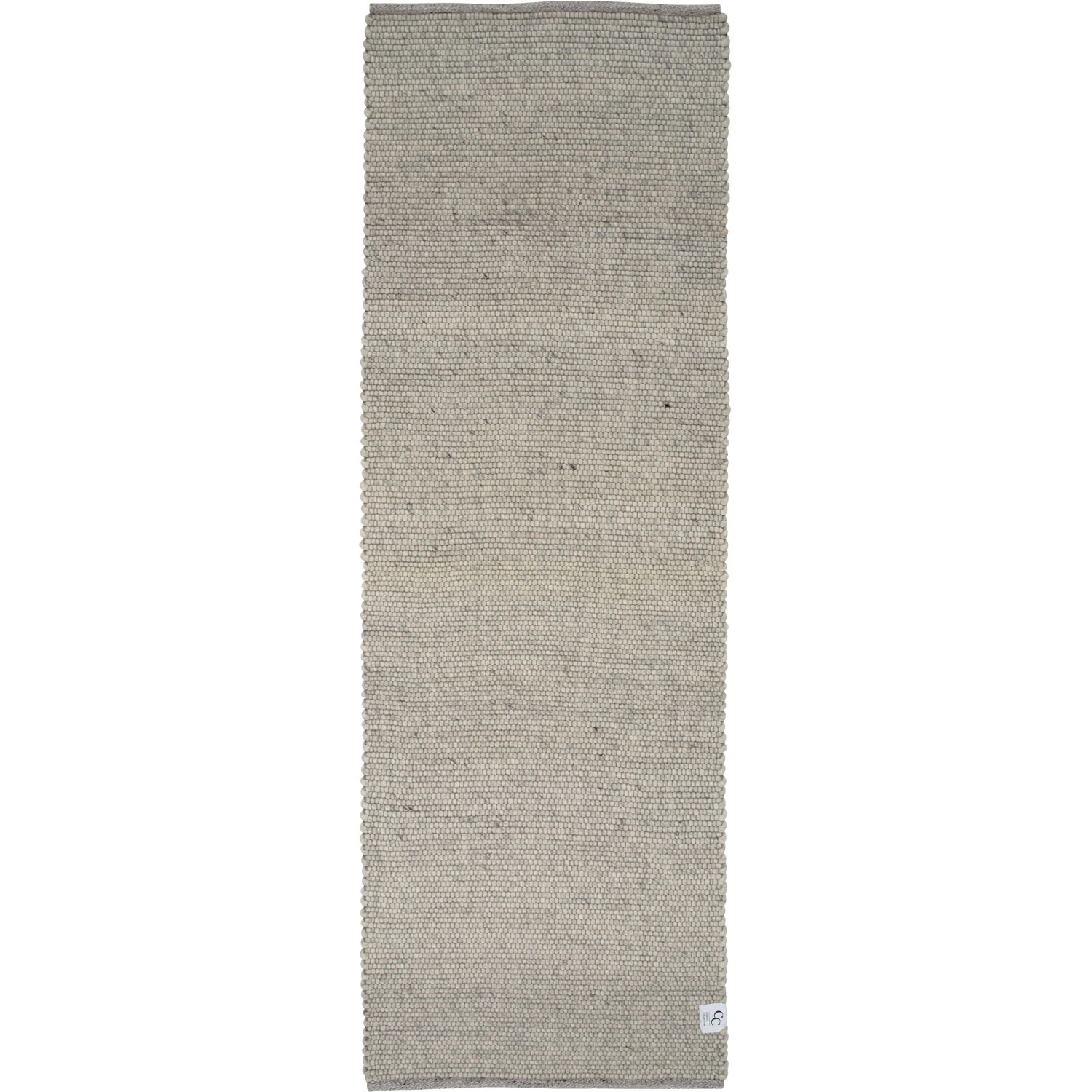 Classic Collection Merino Matta 80x250 Cm Concrete - Enfärgade mattor Nyzeeländsk Ull Betong
