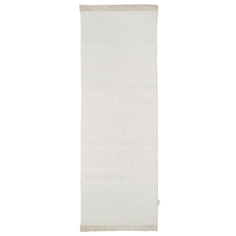 Pure Ullmatta 80x250 cm, Off-white