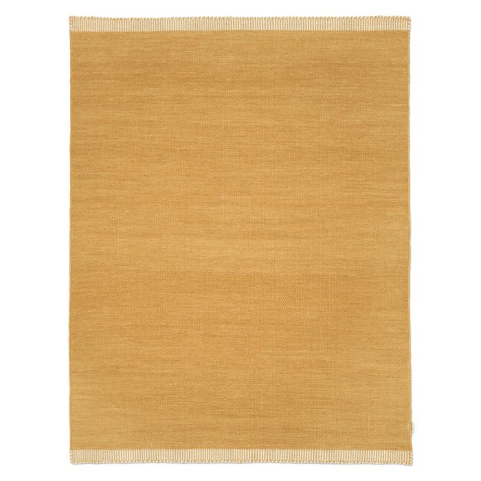 Classic Collection Pure matta 200x300 Cm - Slätvävda mattor Ull Gul