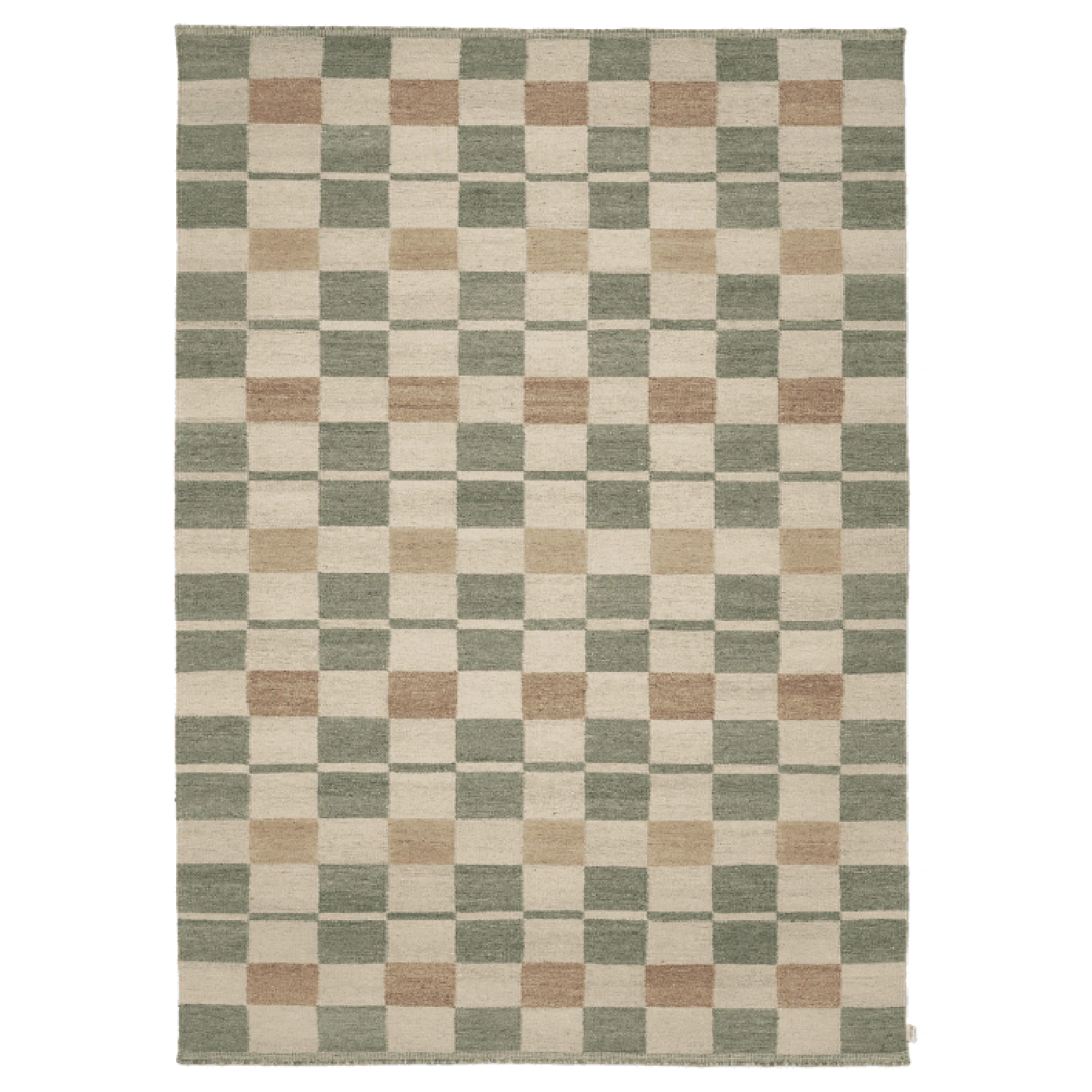 Classic Collection Rutvik matta 200x300 Cm - Mönstrade mattor Ull Grön