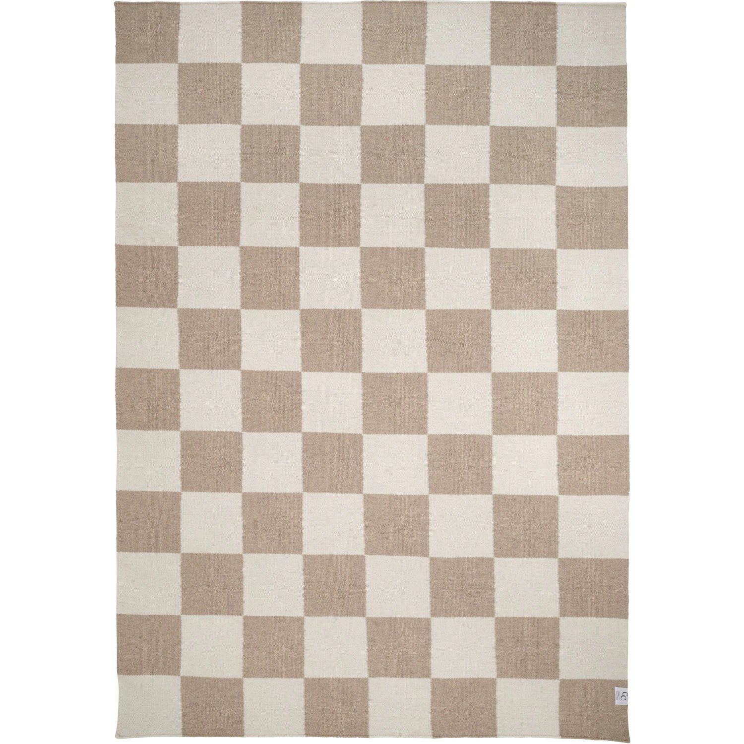 Classic Collection Square Matta 170x230 Cm /natur - Mönstrade mattor Ull Vit