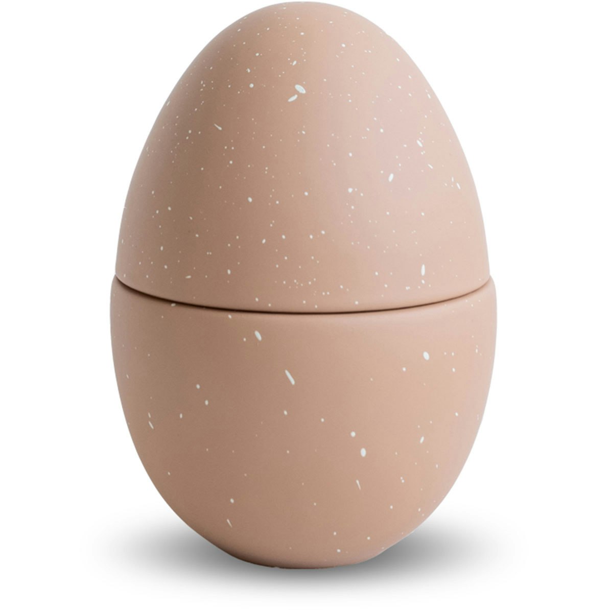 Cooee Design Bonbonniere 14 Cm - P&aring;skdekorationer Keramik Caf&eacute; Au Lait