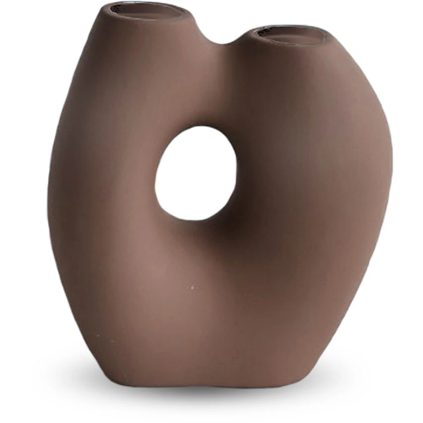 Cooee Design Frodig Vas H20 Cm Hazelnut - Vaser Keramik Hasseln&ouml;t