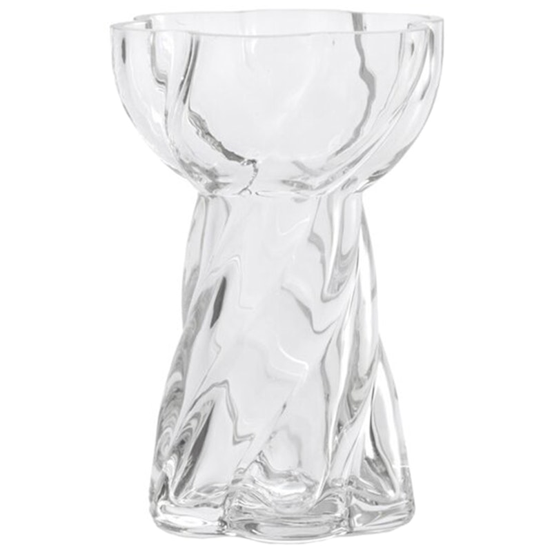 Twist Bulb Vas 12,8 cm, Klar