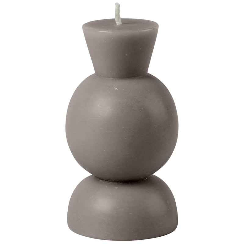 Candleholder Ljus S, Dark Taupe